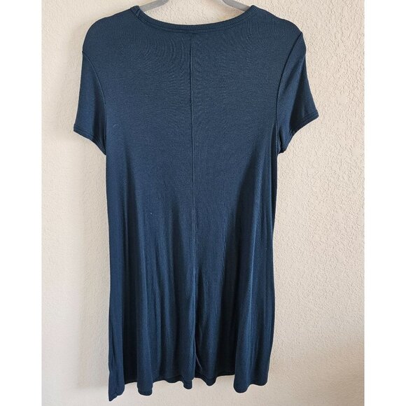Gap Constellation Dress Woman Size M Shift Stretch Ribbed Jersey Knit Comfort - Picture 2 of 4
